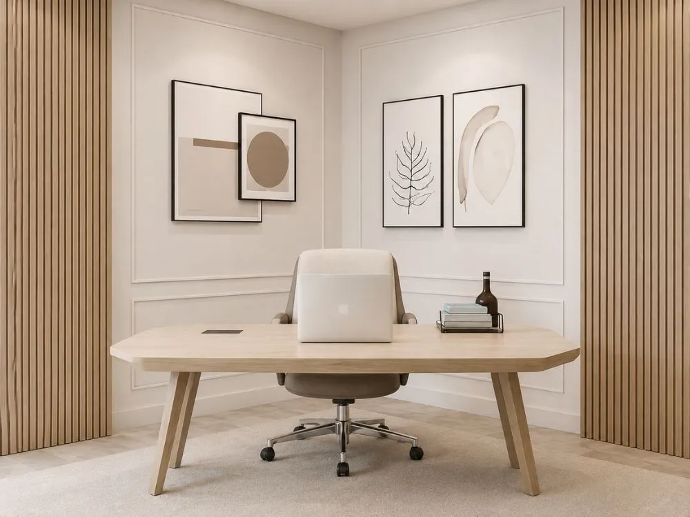 Corner Desk Backdrop