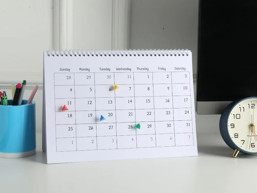Desk Calendar