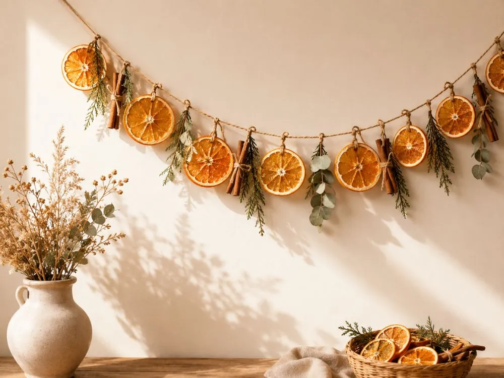 Dried Orange Garland