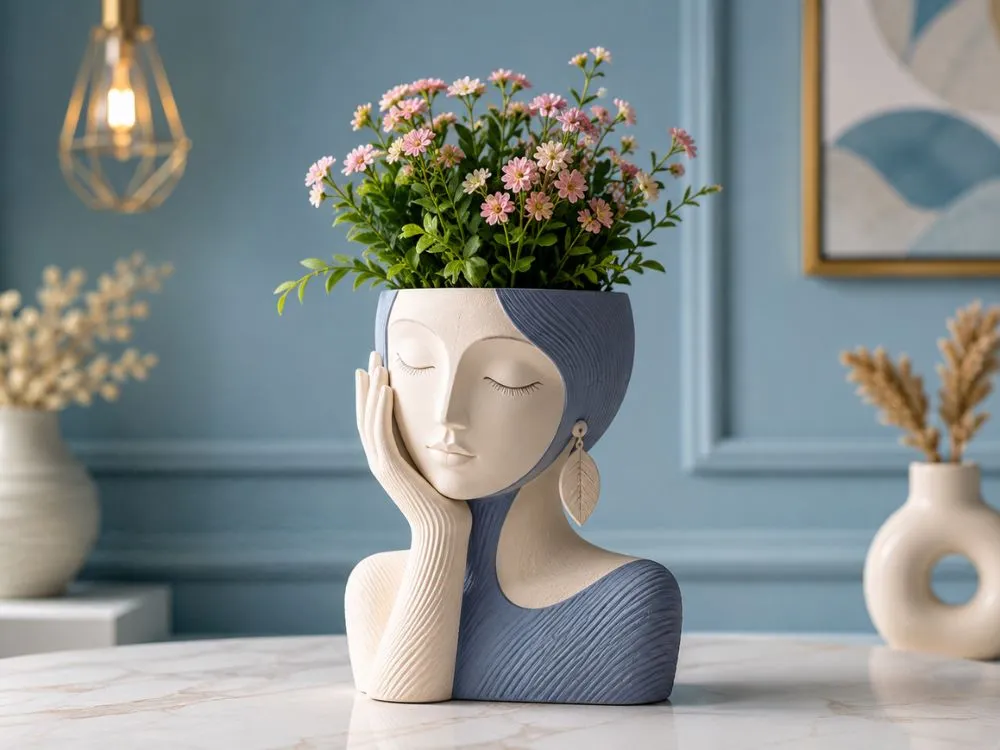 Face Planter Pot