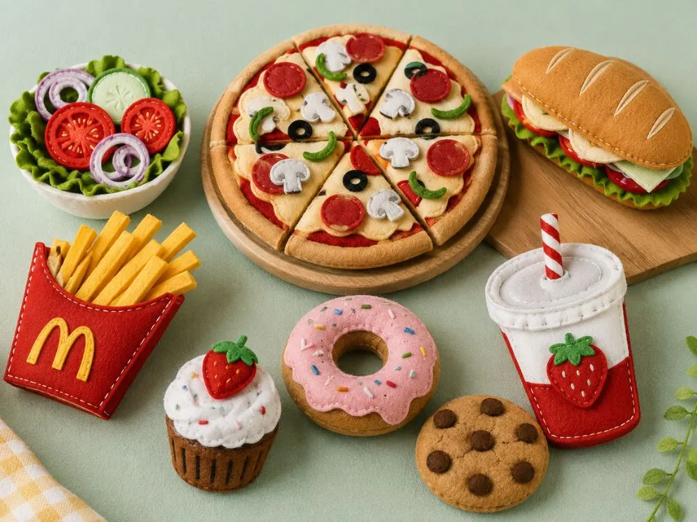 Felt Food Play Toy