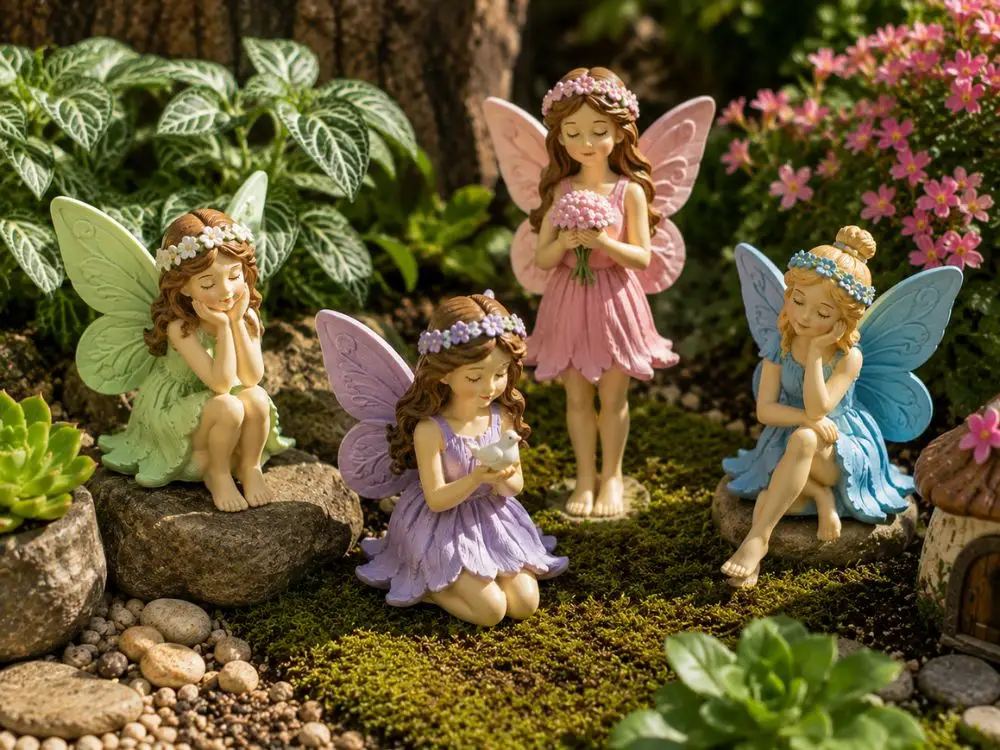 Garden Fairy Figurines