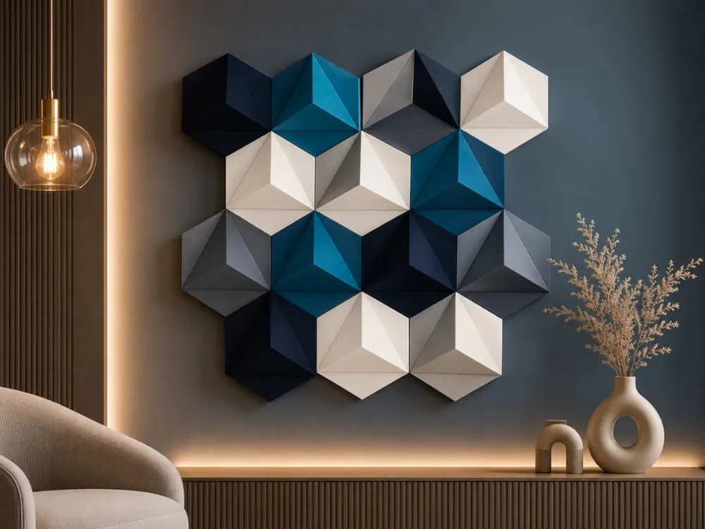 Geometric Wall Panel