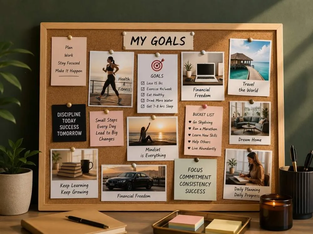 Goal Oriented Vision Board