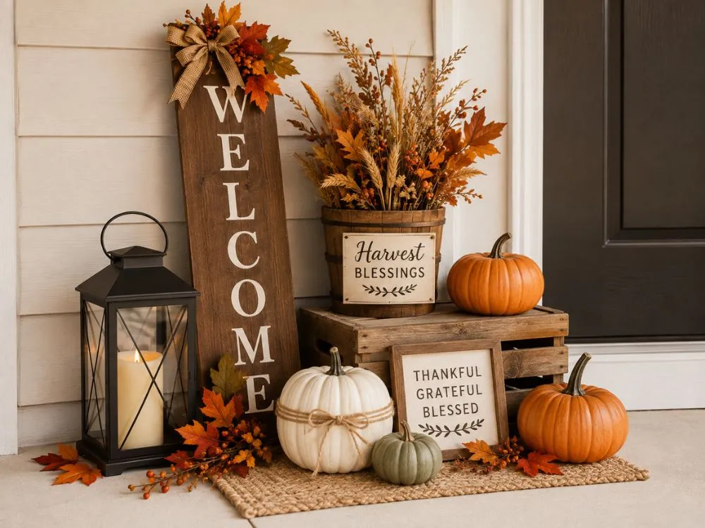 Harvest Porch Decor