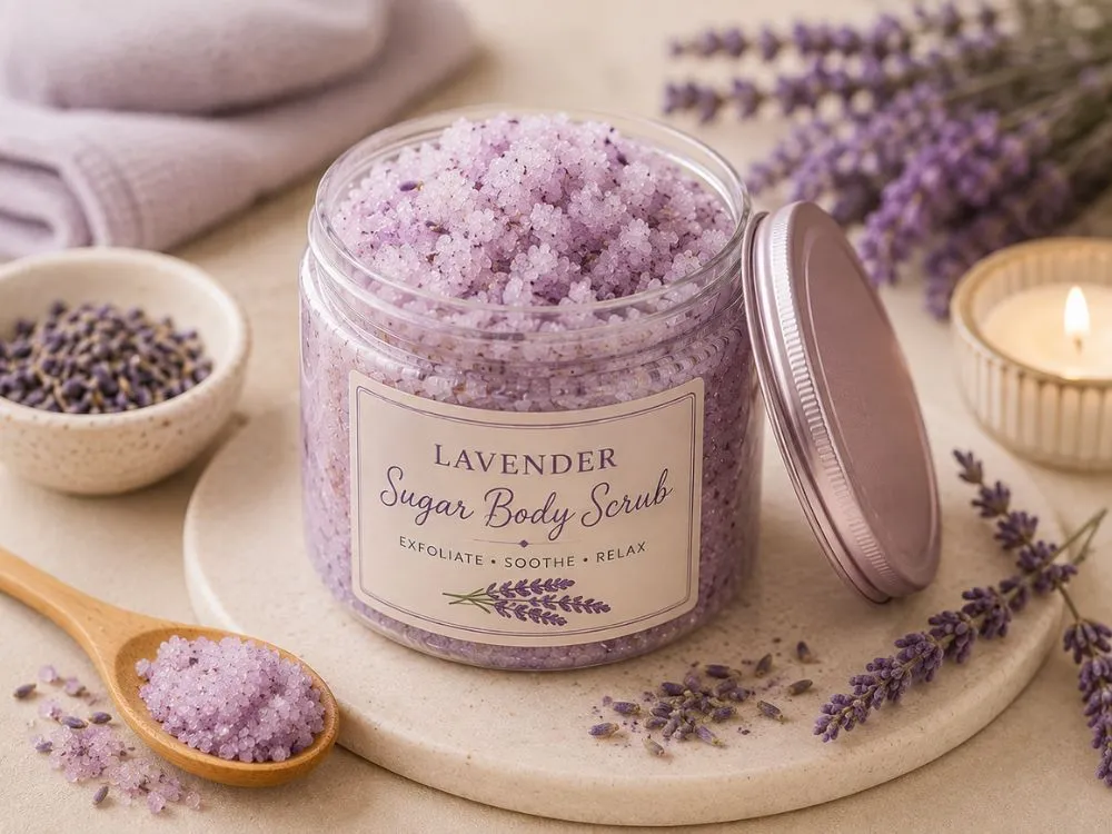 Lavender Sugar Body Scrub