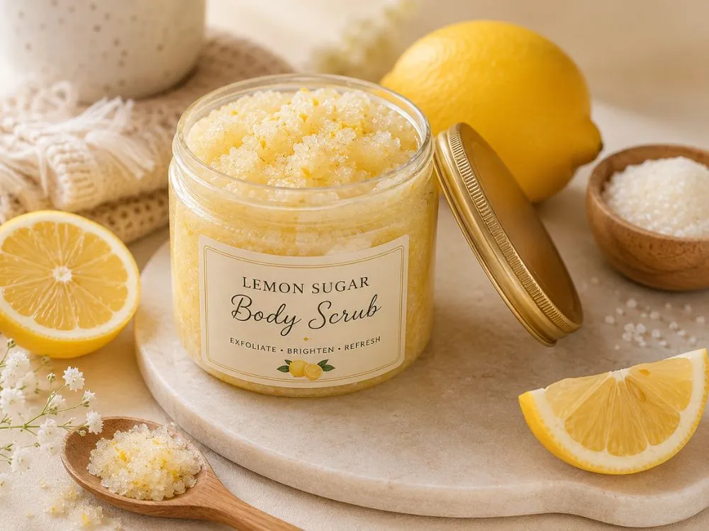 Lemon Sugar Body Scrub