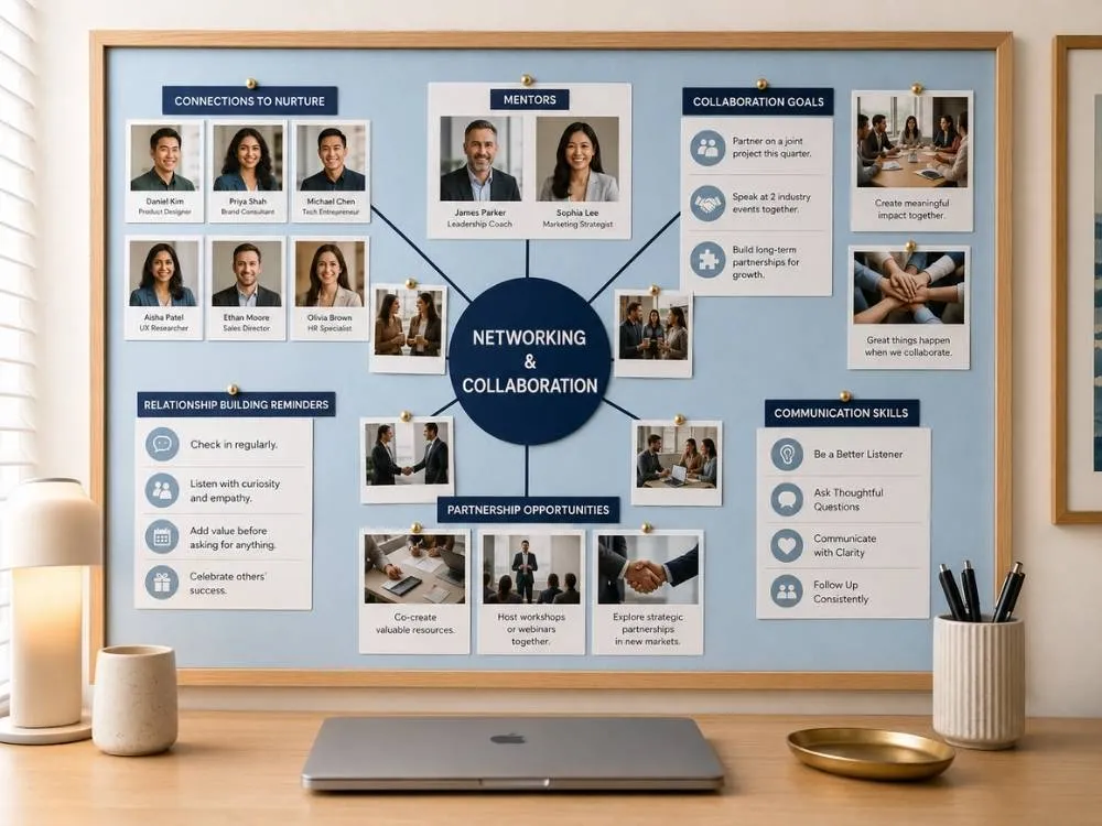 Networking & Collaboration Vision Board
