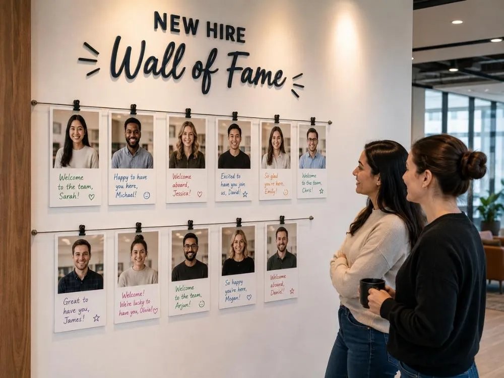 New Hire Wall of Fame