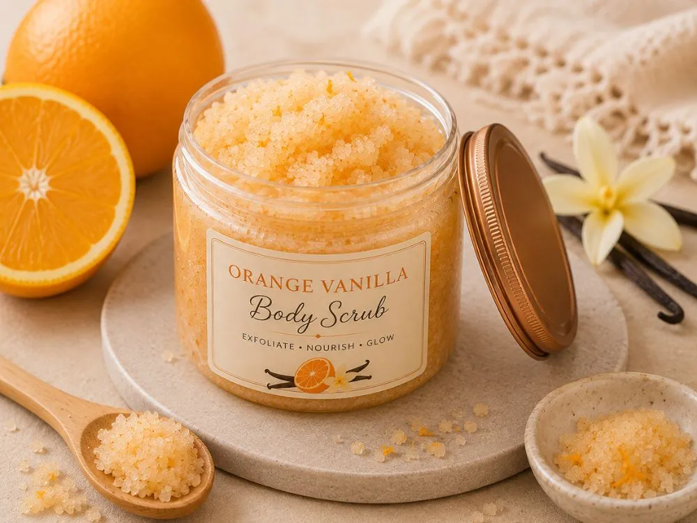 Orange Vanilla Body Scrub