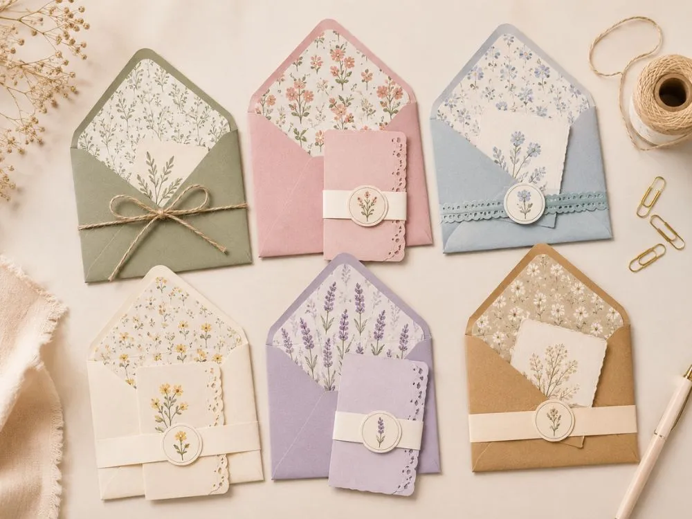 Paper Decorative Envelope Sets