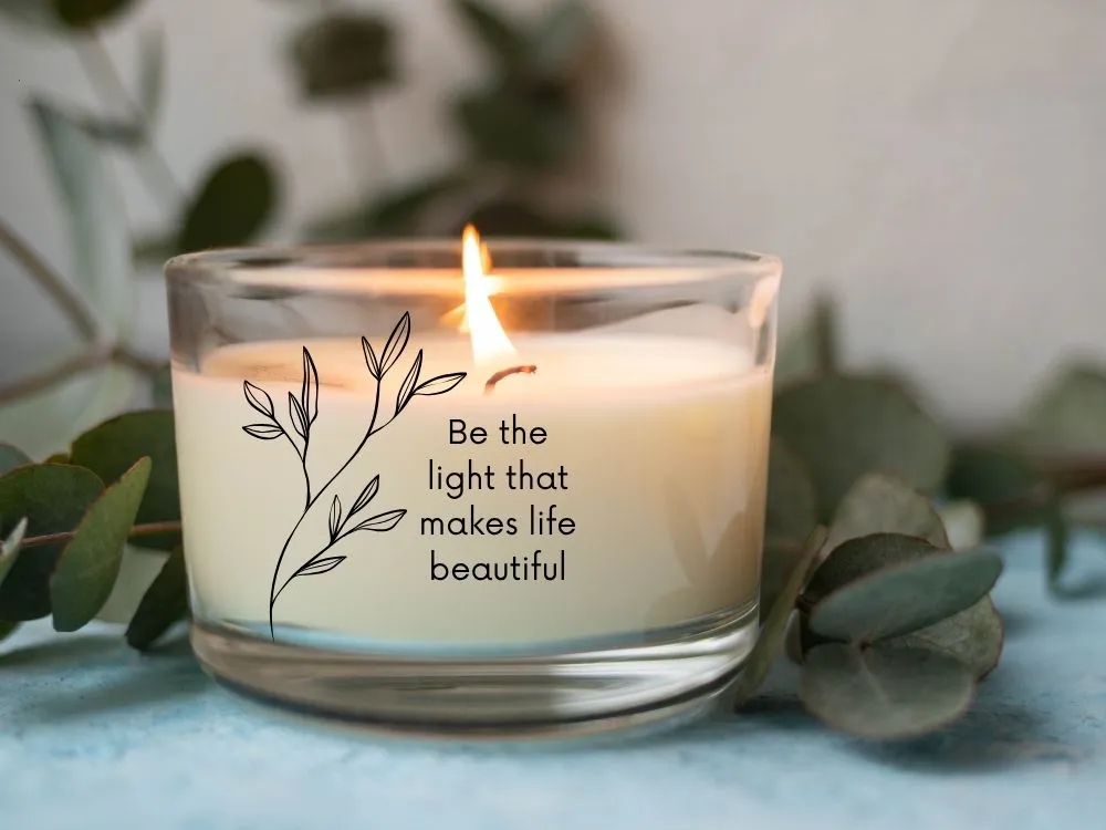 Personalized Engraved Candle Holder