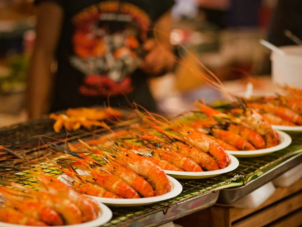 Seafood stall Business