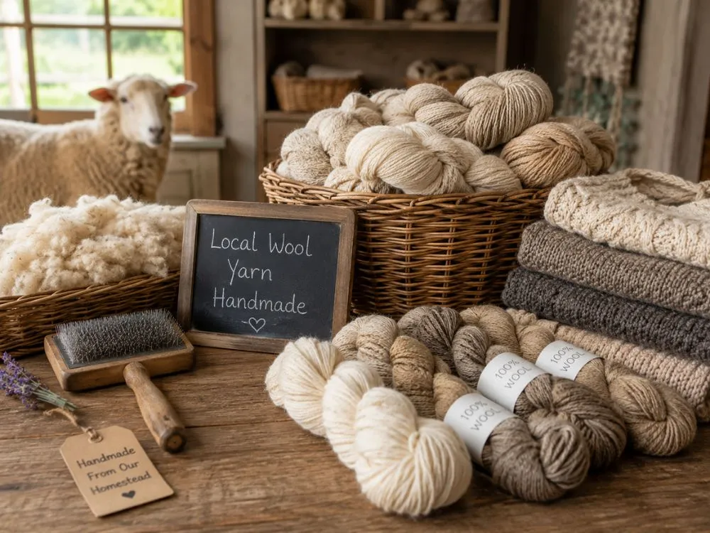 Selling Wool or Yarn