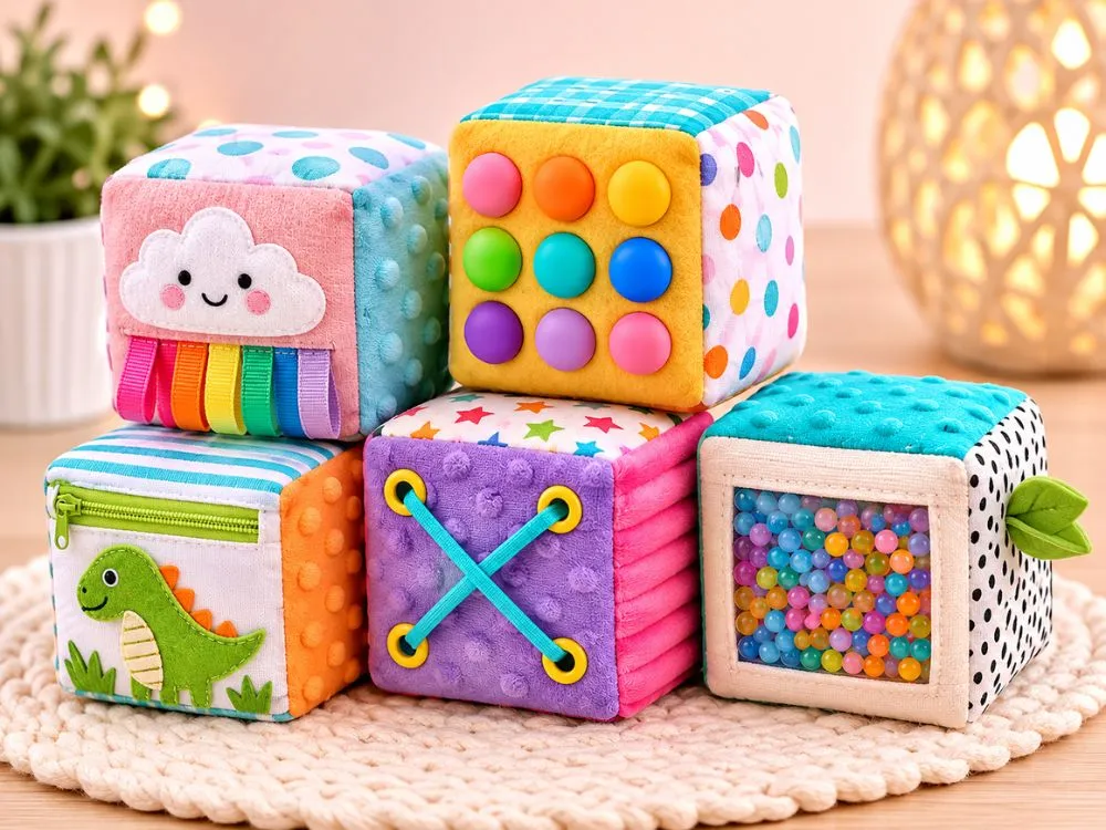 Squishy Stress Cubes