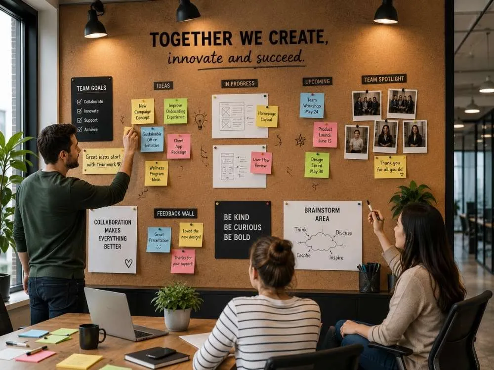 Team Collaboration Wall