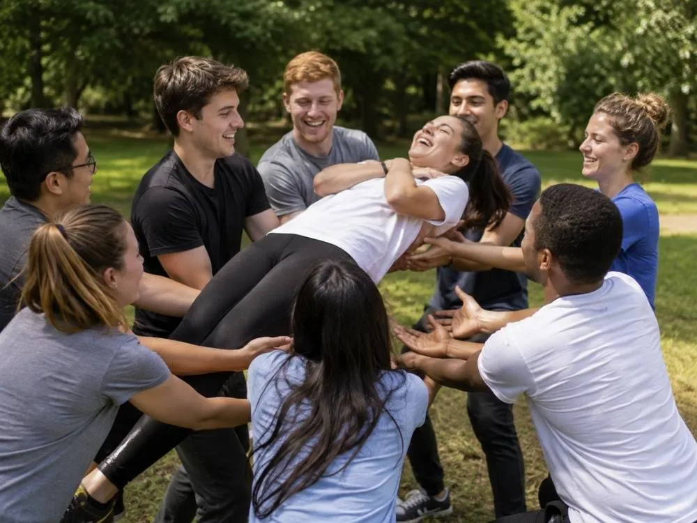 Trust Fall Circle