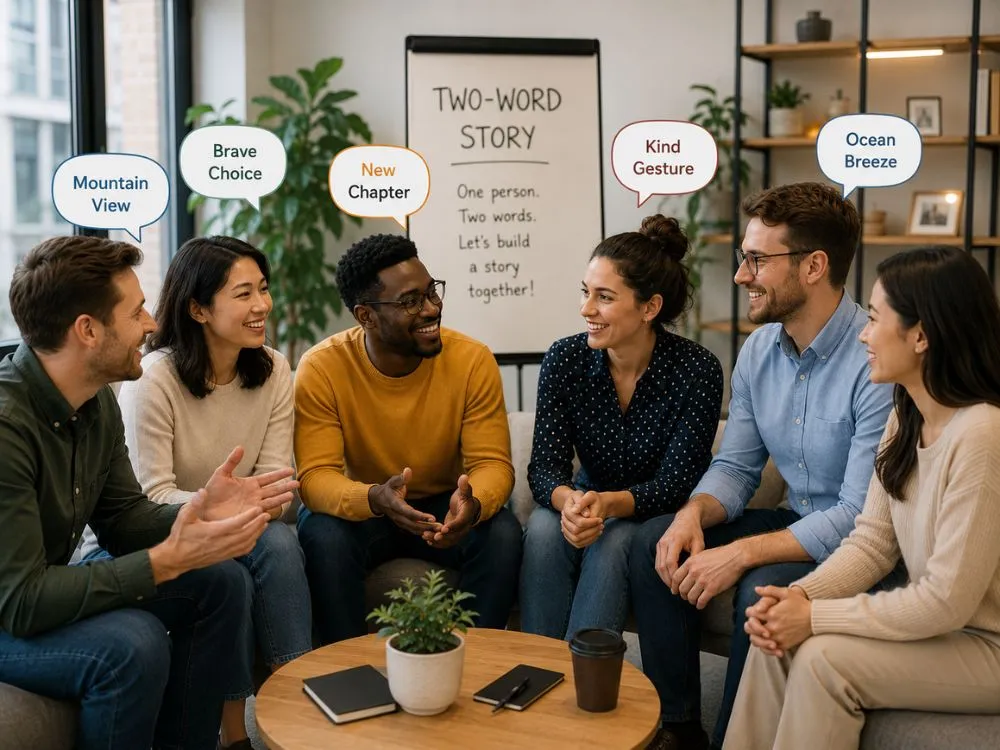 Two-Word Story Telling