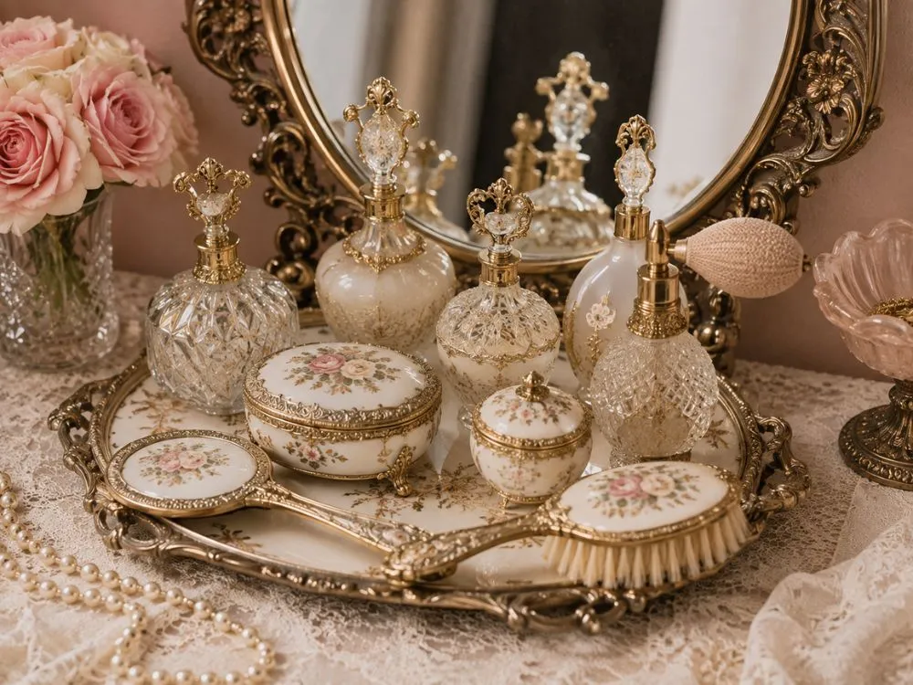 Vintage Vanity Set