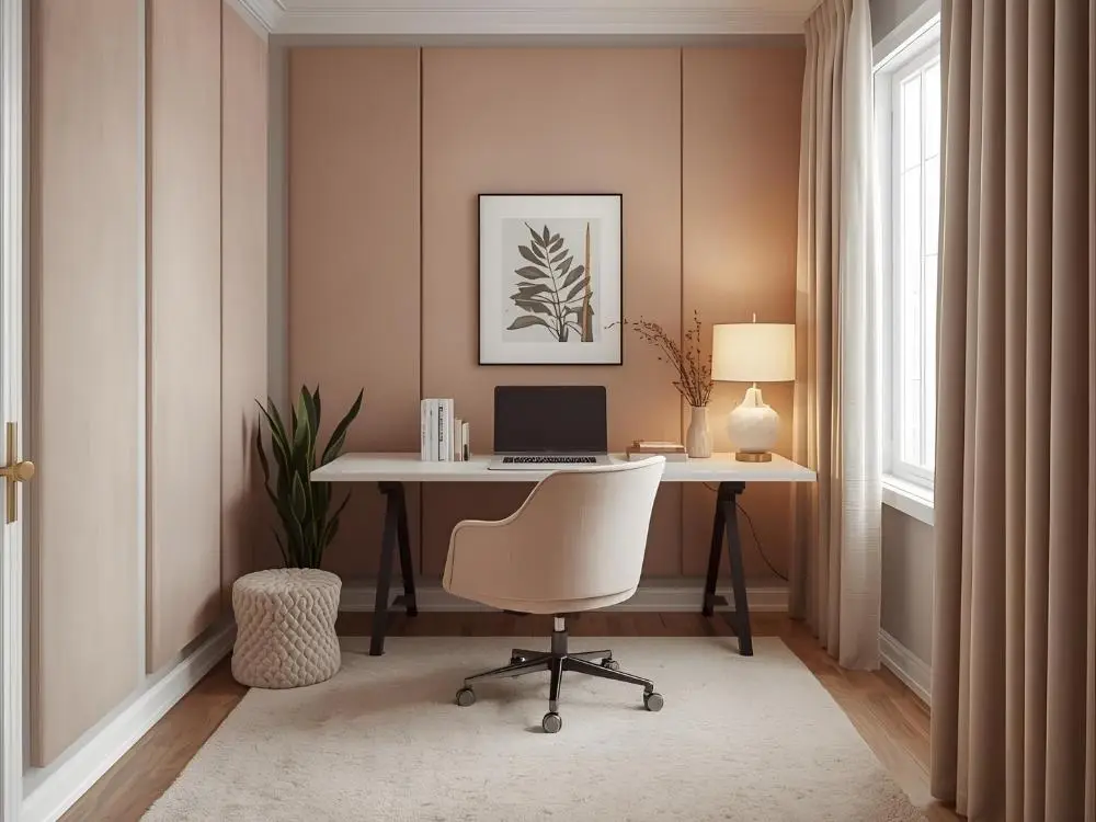 Noise-Reducing Elements for A Small Home Office