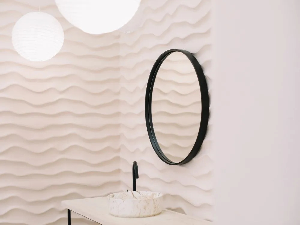 3D-Printed Bathroom Mirror Frame