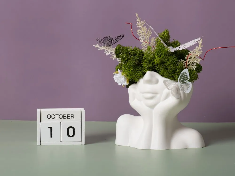 3d-Printed Face Planter Pot