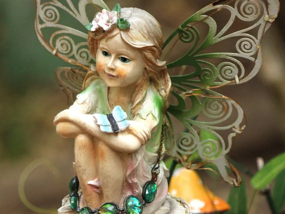 3D-Printed Garden Fairy Figurine
