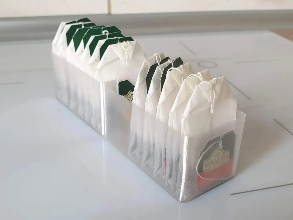 3d-Printed Tea Bag Storage