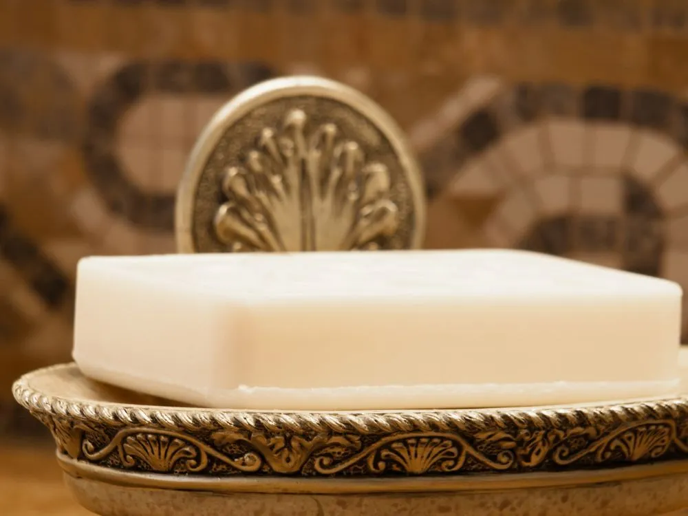 Antique Brass Soap Dish