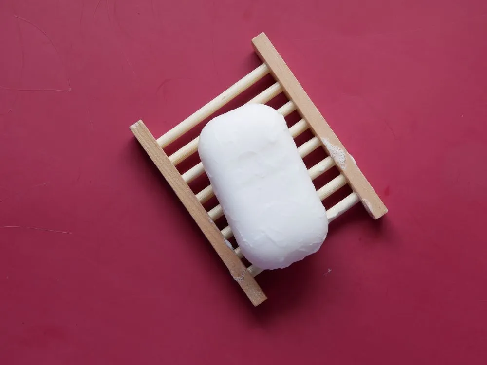 Bamboo Slatted Soap Dish