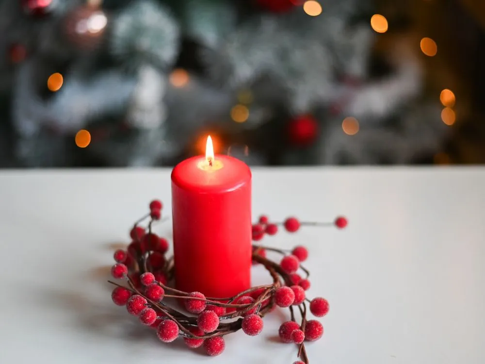 Beaded Candle Ring