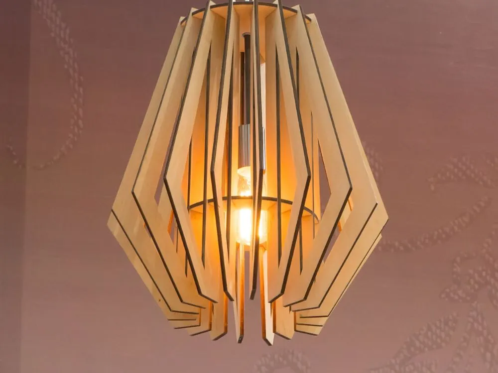 Cardboard Pendant Lamp