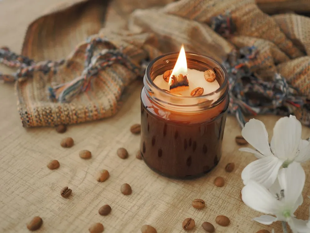 Coffee-Scented Candle
