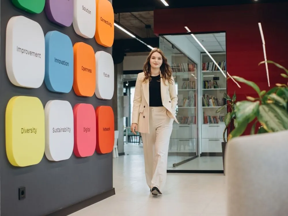 Color-Coded Culture Wall
