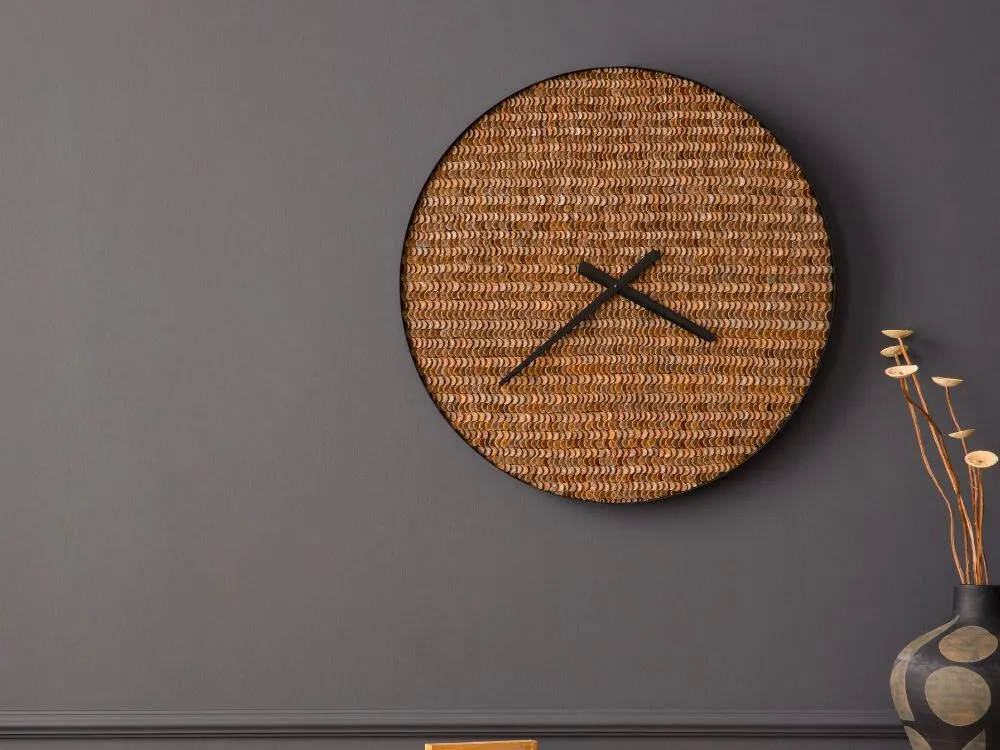 Cute Cardboard Wall Clock