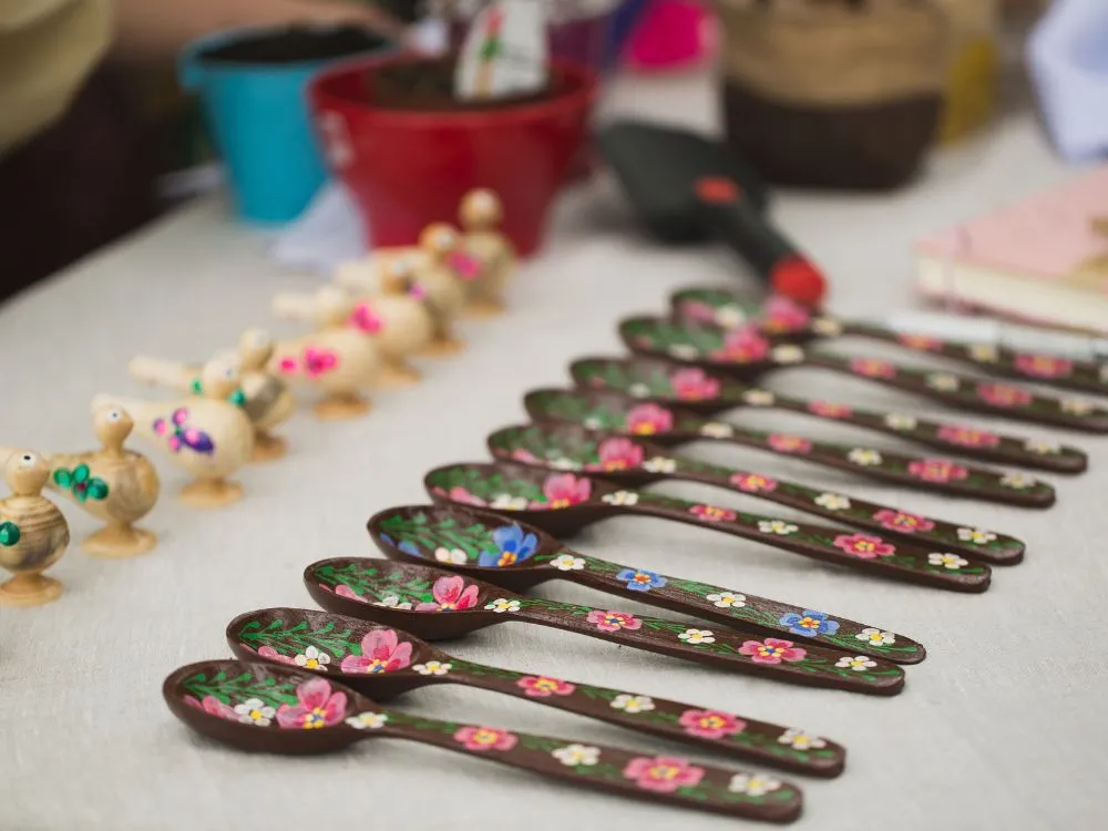 Cute Painted Wooden Spoons
