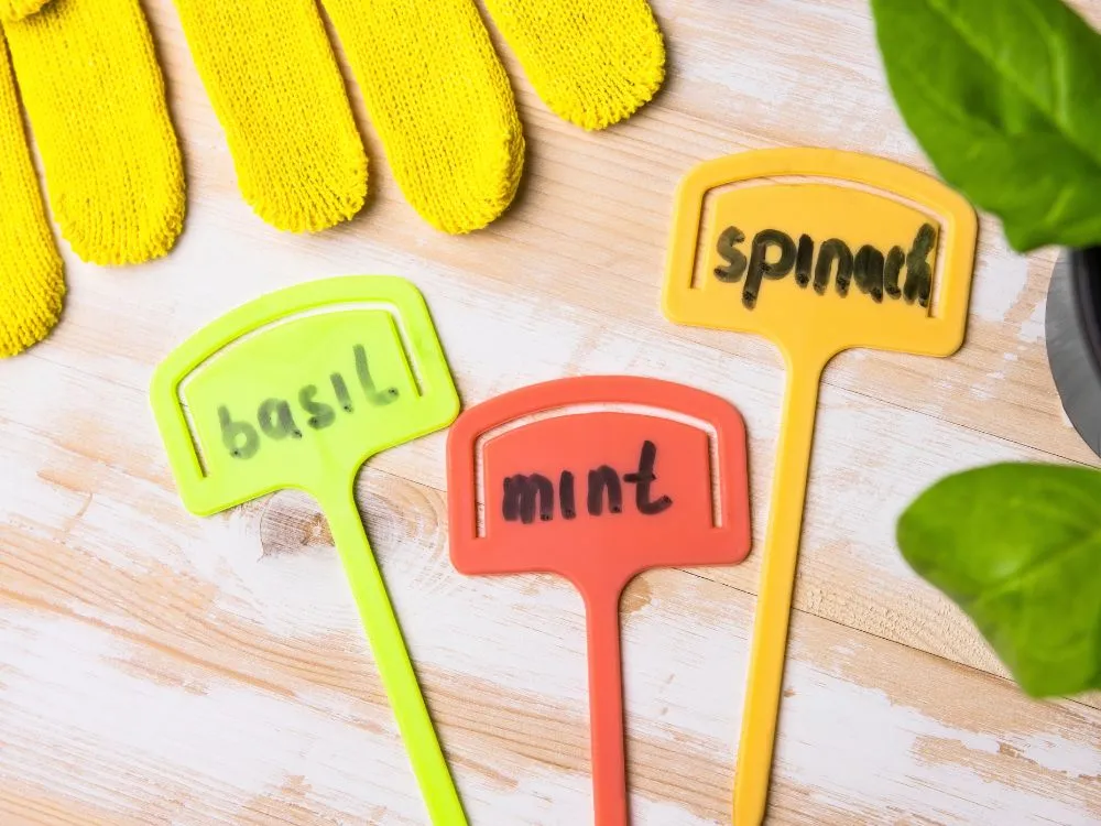 Decorative 3D-Printed Garden Plant Markers