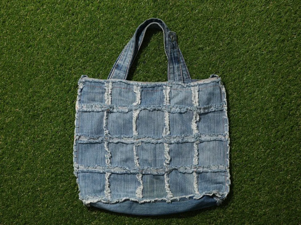 Denim Lunch Bag