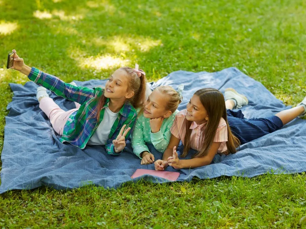Denim Picnic Blanket