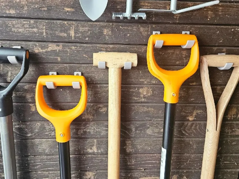 Garden Tool Holder 3D-Printed