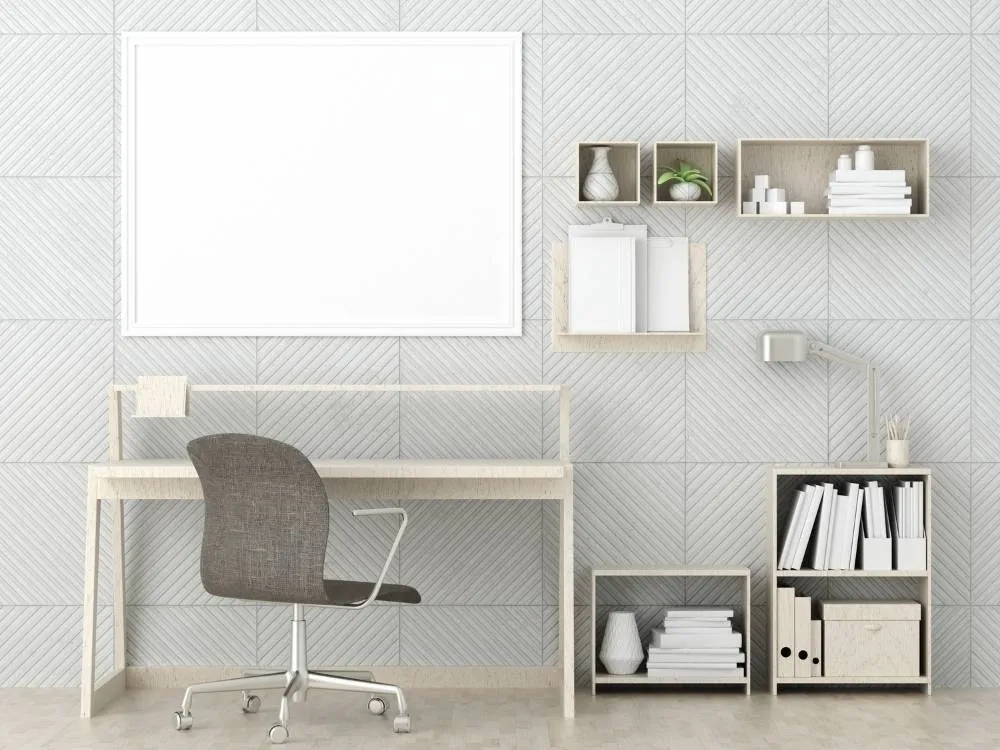 Home Office Desk Whiteboard