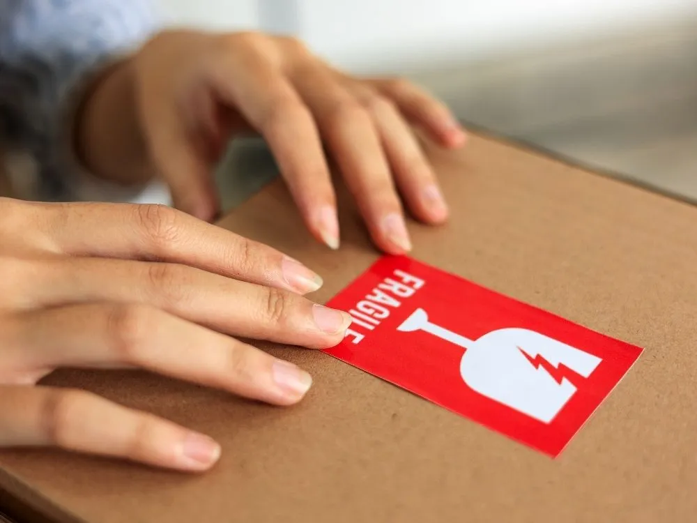 Label on Packaging