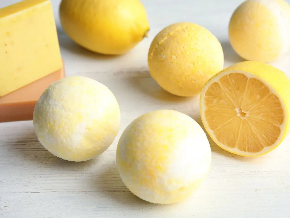 Lemon Bath Bomb