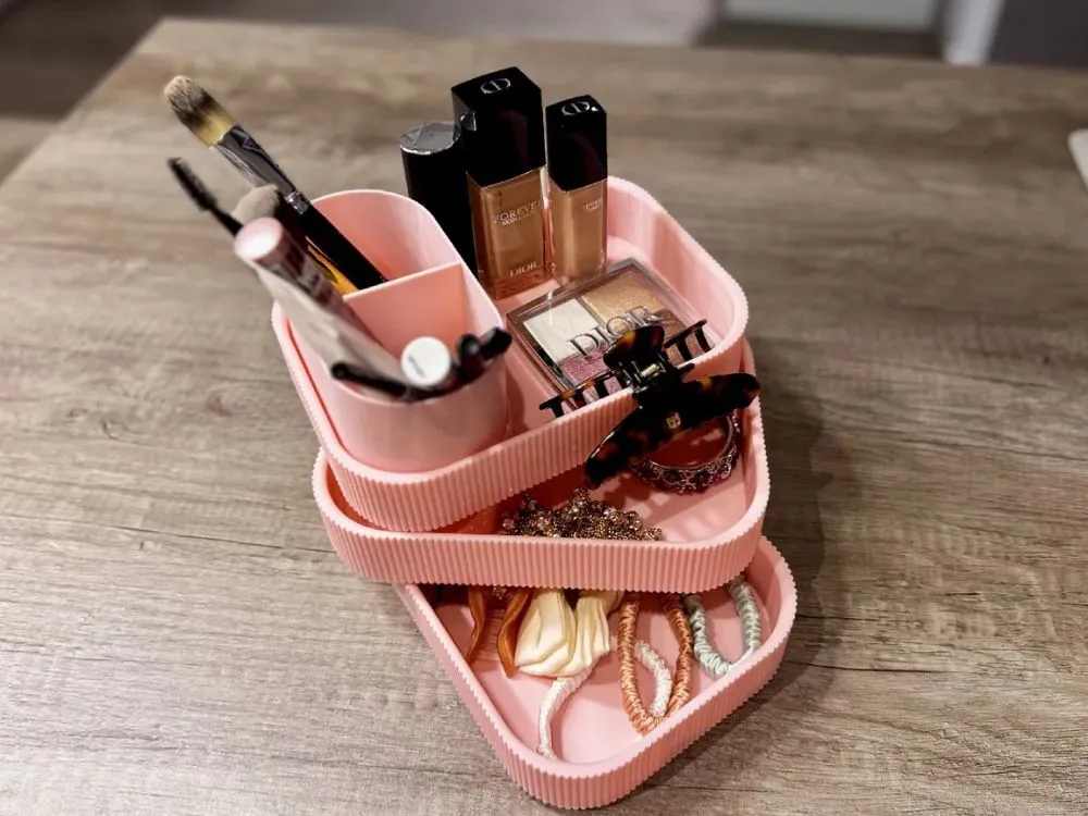 Makeup Organizer 3D-Printed