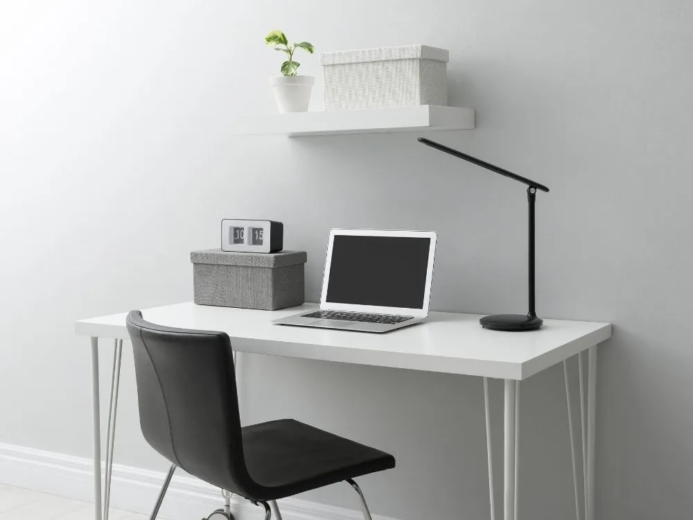 Minimalist Home Office Desk Setup