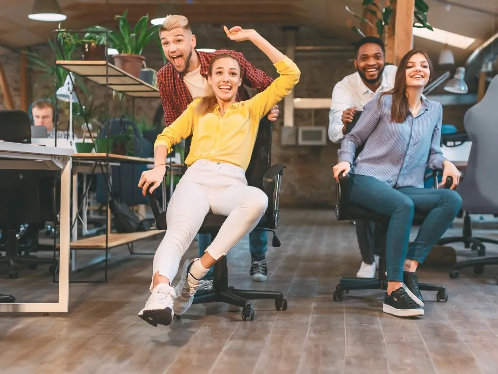 Office Chair Race