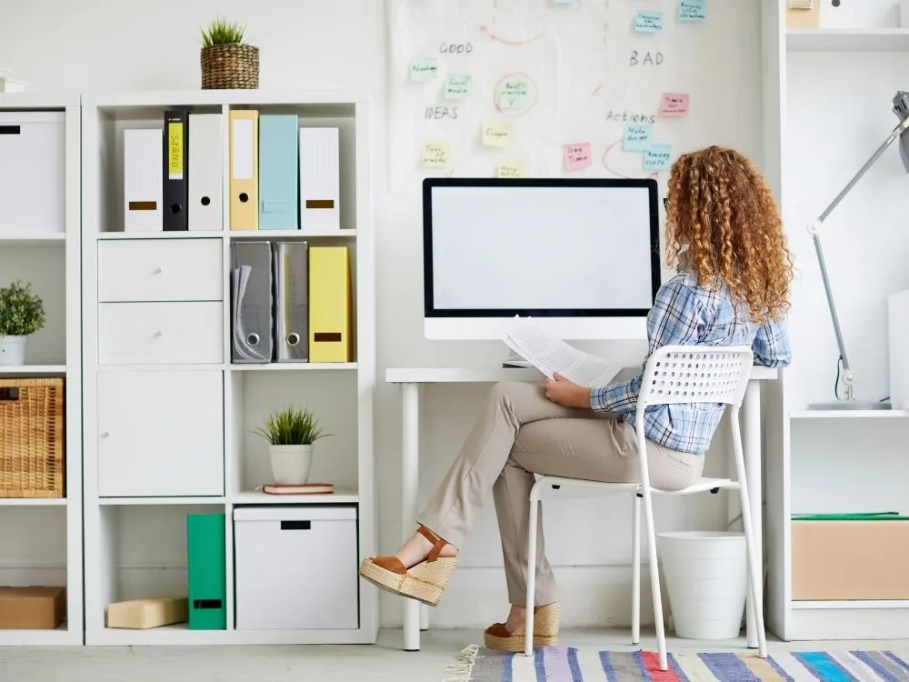 Optimize Home Office Storage