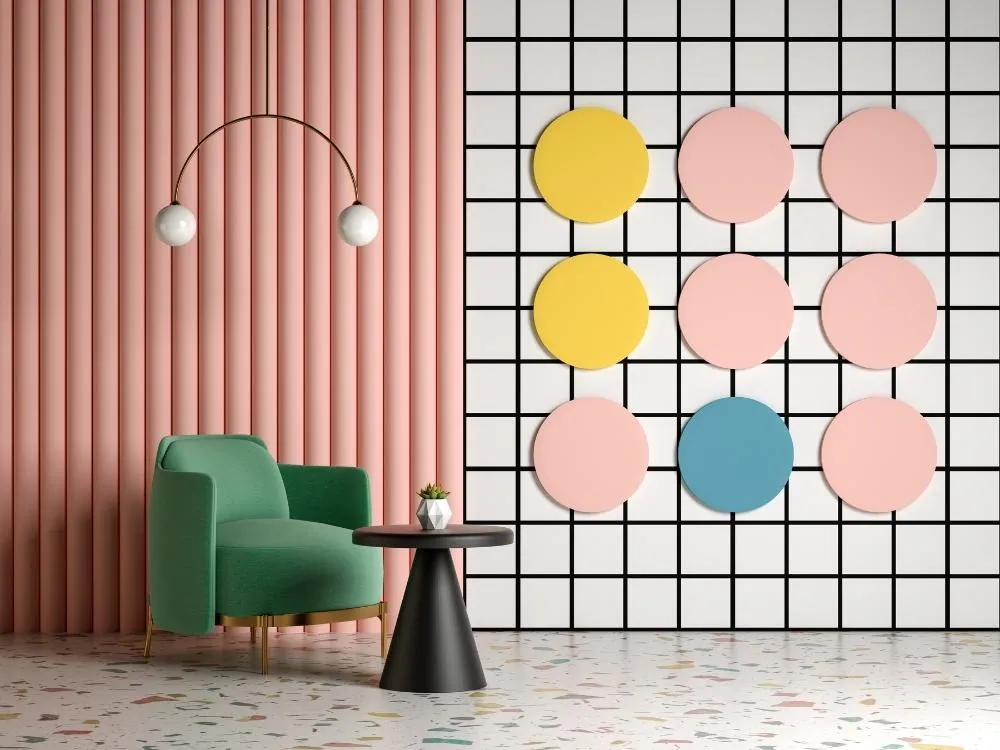 Pastel Circle Wall Art