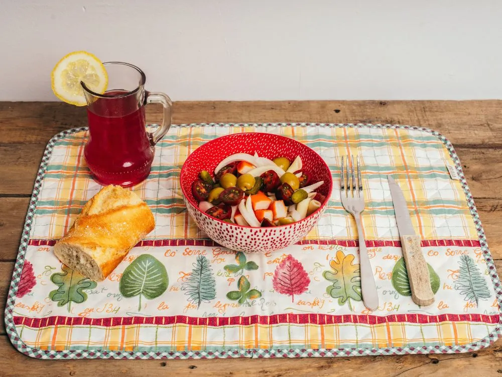 Patchwork Table Centerpiece