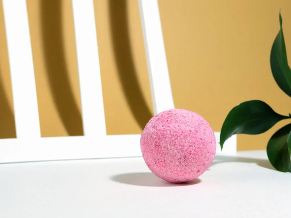 Pink Clay Bath Bomb